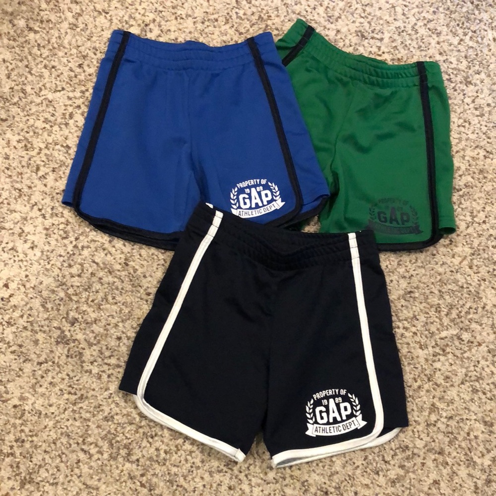 3 Pairs Sz 5 Gap Athletic Shorts